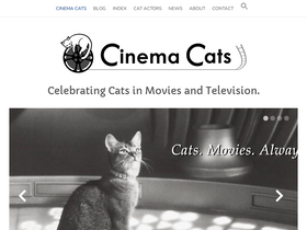 'cinemacats.com' screenshot
