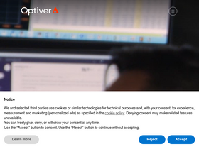 'optiver.com' screenshot