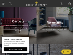 'designer-carpet.co.uk' screenshot