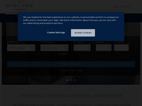 'themidlandhotel.co.uk' screenshot