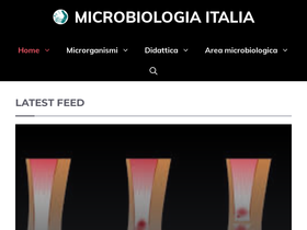 'microbiologiaitalia.it' screenshot