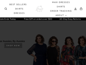 aussiehue.com homepage screenshot