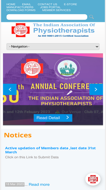 physiotherapyindia.org