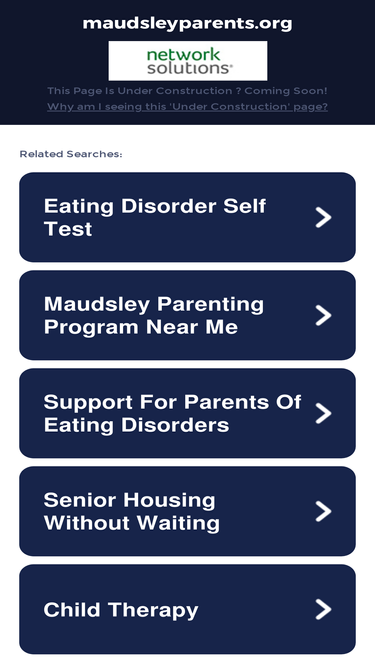 maudsleyparents.org