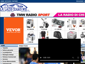 'lalaziosiamonoi.it' screenshot