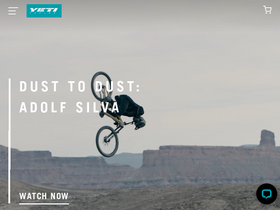 'yeticycles.com' screenshot