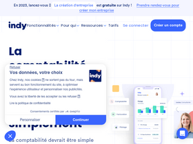 'indy.fr' screenshot