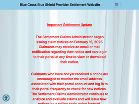 bcbsprovidersettlement.com