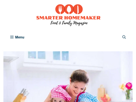 'smarterhomemaker.com' screenshot