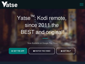 'yatse.tv' screenshot