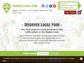 'bigbarn.co.uk' screenshot