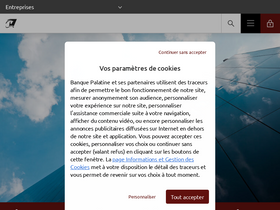 'palatine.fr' screenshot