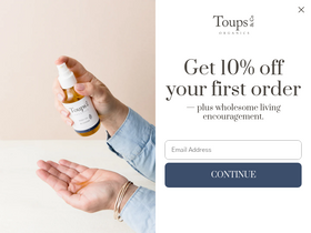 toupsandco.com website screenshot