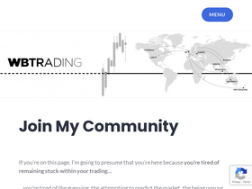 'wbtrading.co.uk' screenshot