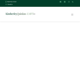 'kimberleyquinlan-lmft.com' screenshot