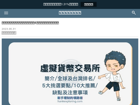 'hankexploring.com' screenshot