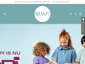 quapikidswear.nl homepage screenshot