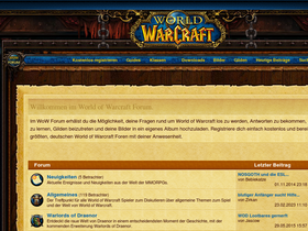 'wow-forum.com' screenshot