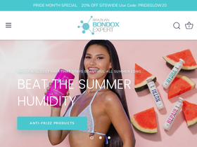 bondoxhair.com homepage screenshot