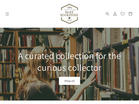 buzzbookstore.com homepage screenshot