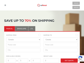 'netparcel.com' screenshot