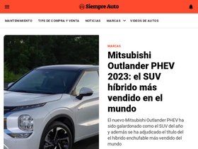'siempreauto.com' screenshot