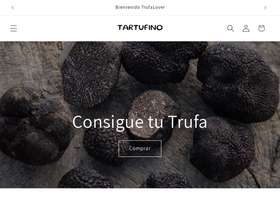 tartufinoes.com homepage screenshot