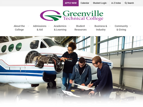 'gvltec.edu' screenshot