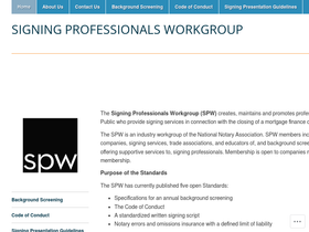 signingprofessionalsworkgroup.org