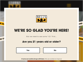 'bellsbeer.com' screenshot