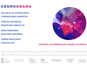 'cosmograma.com' screenshot
