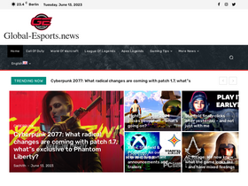 'global-esports.news' screenshot