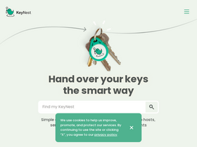 'keynest.com' screenshot
