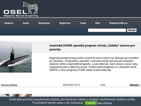 'osel.cz' screenshot
