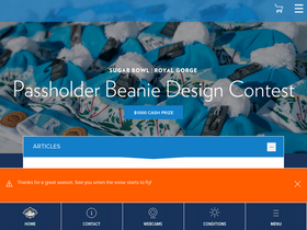 'sugarbowl.com' screenshot