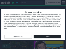 'fruitlab.com' screenshot