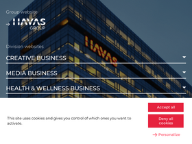 'havas.com' screenshot