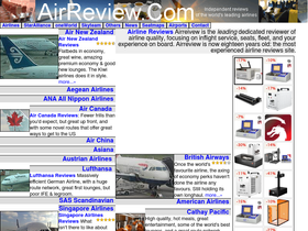 'airreview.com' screenshot