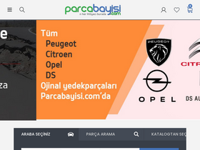 'parcabayisi.com' screenshot
