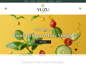 'yuzubakes.com' screenshot