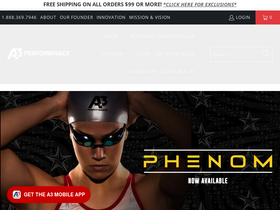 'a3performance.com' screenshot