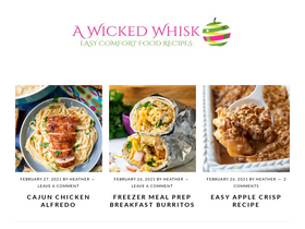 'awickedwhisk.com' screenshot