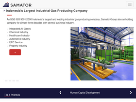 'samator.com' screenshot