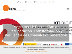 'inika.net' screenshot