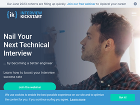 'interviewkickstart.com' screenshot