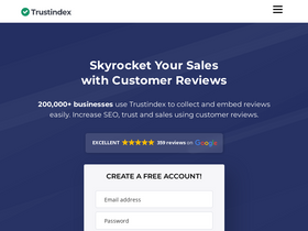 'trustindex.io' screenshot