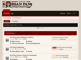 'korsanfan.com' screenshot
