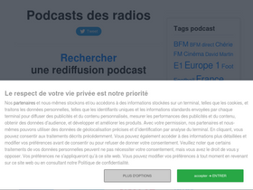 'radio-podcast.fr' screenshot