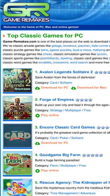 Encore Classic Card Games - Download