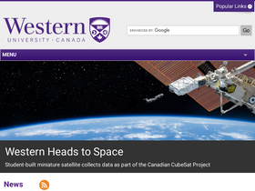 'student.uwo.ca' screenshot